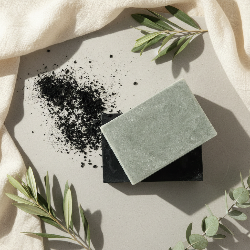 Activated charcoal bar