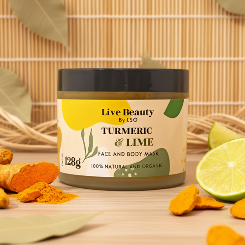 Turmeric and lime mask/scrub